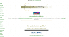 Desktop Screenshot of jamesrussellpublishing.biz